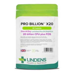 Lindens Pro Billion X20 - 60 Vegan Capsules