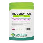 Lindens Pro Billion X20 - 60 Vegan Capsules