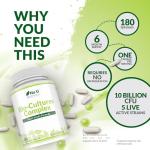 Nu U Nutrition Bio-Cultures Complex 180 Capsules
