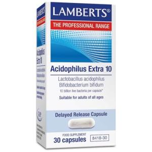 Lamberts Acidophilus Extra 10 – 10 Billion CFU