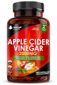 Apple Cider Vinegar Capsules with Acidophilus & Turmeric