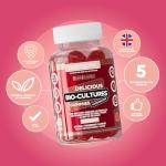 NutriGums Multi-Strain Probiotic Gummies - Strawberry Flavor