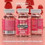 NutriGums Multi-Strain Probiotic Gummies - Strawberry Flavor