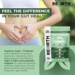 Psyllium Husk Fiber & Probiotic Capsules - 120ct
