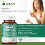 Lifeplan Probiotic Vegicaps with Acidophilus & Rhamnosus