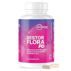 RestorFlora PD Vegan Probiotic for Gut Health