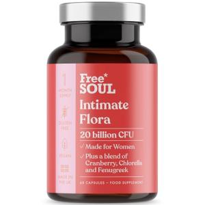 Women's Intimate Flora Supplements with Cranberry & Fenugreek