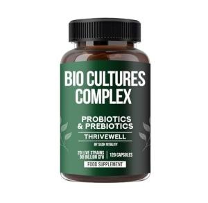 Powerful Probiotics & Prebiotics | 80 Billion CFU