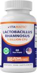 Vitamatic Lactobacillus Rhamnosus Probiotic Capsules - 60 Count