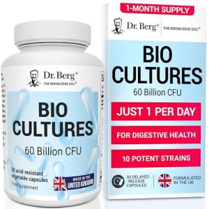 Dr. Berg Bio Cultures Probiotic Complex 60 Billion CFU
