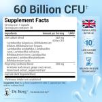 Dr. Berg Bio Cultures Probiotic Complex 60 Billion CFU