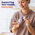Vitamatic Lactobacillus Rhamnosus Probiotic Capsules - 60 Count
