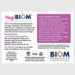VagiBiom 5-Day Vegan Intimate Probiotic Suppositories