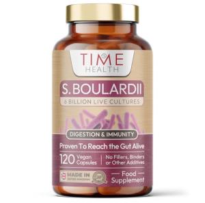Saccharomyces Boulardii Probiotic Capsules - 120 Count