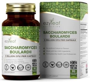 Ezyleaf Saccharomyces Boulardii Probiotic - 90 Vegan Capsules