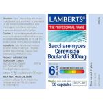 Lamberts 300mg Saccharomyces Boulardii Capsules, 30ct