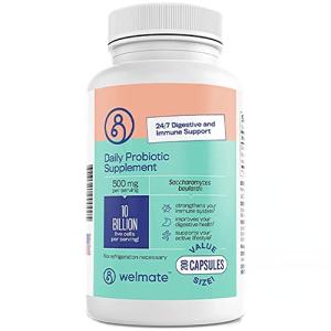 Daily Probiotic Supplement with Saccharomyces Boulardii