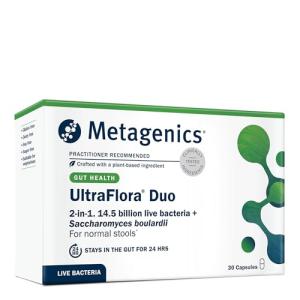 Metagenics UltraFlora Duo Probiotic with Vitamin D