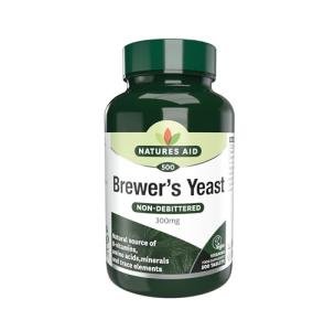 Natures Aid Brewers Yeast 300mg - Vegan B-Vitamins