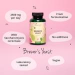Vegavero Brewer's Yeast 2500 mg - Pure B-Vitamins