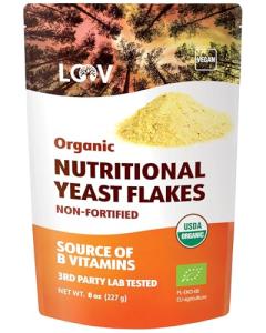 Organic Nutritional Yeast Flakes, Vegan & Gluten-Free