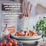 Organic Nutritional Yeast Flakes, Vegan & Gluten-Free