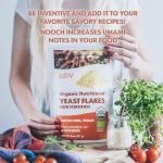 Organic Nutritional Yeast Flakes, Vegan & Gluten-Free