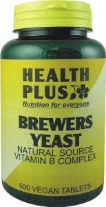 Health Plus Brewers Yeast 300mg - B Vitamin Boost