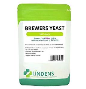 Brewer's Yeast 300mg - 1000 Tablets, 2-Pack