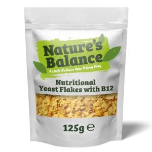 Nutritional Yeast Flakes with Vitamin B12, 125g