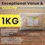 PURA Brewers Yeast Powder - 1KG Natural Supplement