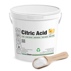 Citric Acid Anhydrous 1KG for Cleaning & Preservation