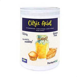 Nortembio Organic Food-Grade Citric Acid Powder 1.02 kg