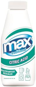 Max Citric Acid 450g - Effective Descaler & Cleaner