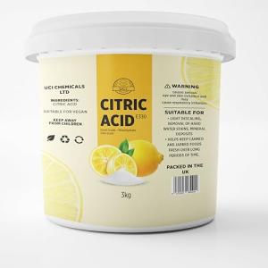 Citric Acid 3kg - Food Grade & Versatile Uses