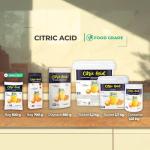 Organic Food-Grade Citric Acid Powder - 100% Pure