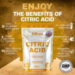 Citric Acid 250g - Pure, Food Grade, Versatile