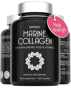 Marine Collagen Capsules with Vitamin C & Hyaluronic Acid