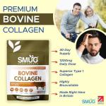 SMUG Bovine Collagen Capsules - 90 Count