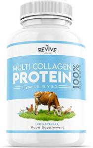 Revive Naturals Multi Collagen Protein Capsules 120 Count