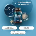 Marine Collagen Capsules for Stronger Hair and Skin