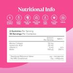 Sugar-Free Collagen Gummies with Vitamin C & Biotin