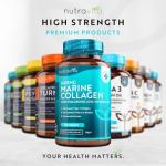 Marine Collagen Tablets with Hyaluronic Acid 1400mg