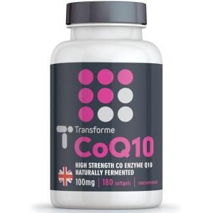 Transforme CoQ10 100mg Softgels, 180 Capsules