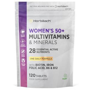 Women's 50+ Multivitamins | 120 Vegan Tablets