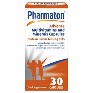 Pharmaton Advance Multivitamin & Mineral Capsules, 30 Count