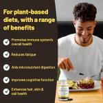 Vegan Multivitamins with High Strength B12, D3, K2