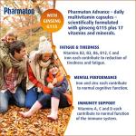 Pharmaton Advance Multivitamin & Mineral Capsules, 30 Count