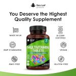 High Strength Vegan Multivitamin Tablets for All