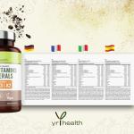 Vegan Multivitamins with B12, D3, K2, Zinc & Iron